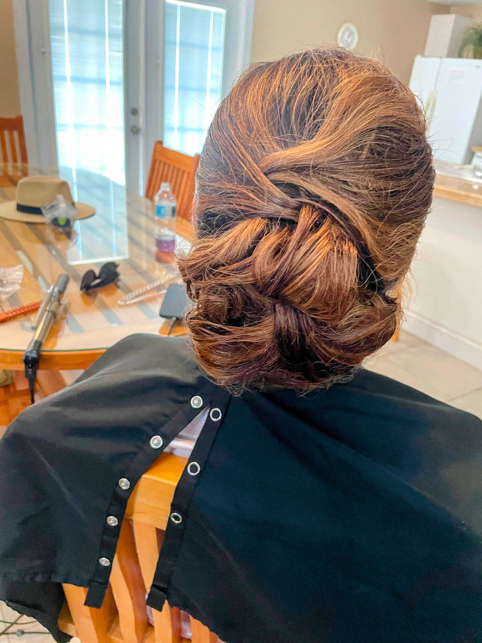 WEDDING HAIR BY J DOLCE TIDY