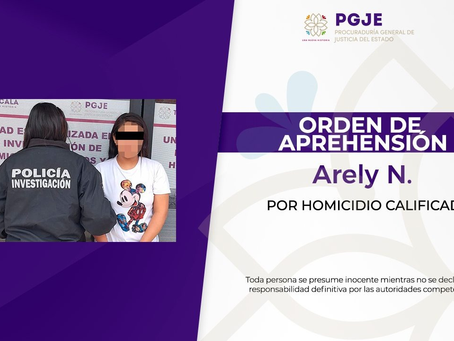 EN ZACATELCO, DETIENEN A MUJER ACUSADA DE PRIVAR DE LA VIDA A SU PAREJA