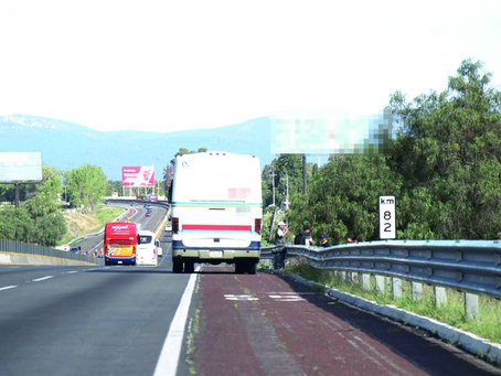 OBRAS EN LA AUTOPISTA MÉXICO-PUEBLA AFECTARÁ CIRCULACIÓN DURANTE 17 DÍAS