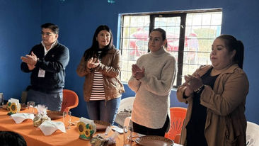 TERRENATE CIERRA CURSO DE REPOSTERÍA PARA ADULTOS MAYORES CON APOYO DE AUTORIDADES LOCALES