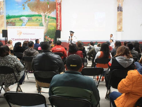 IMPLEMENTAN OPERATIVO PARA PROTEGER ESCUELAS DE YAUHQUEMEHCAN DURANTE VACACIONES