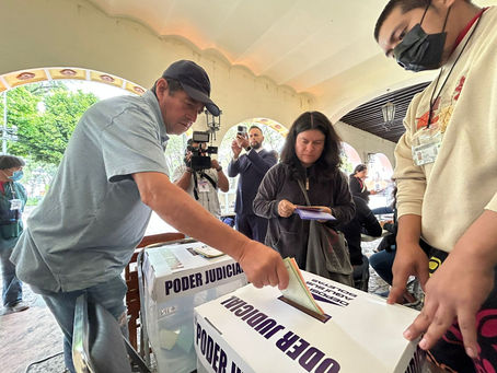 CONCLUYE EN TLAXCALA JORNADA ELECTORAL JUDICIAL EN TOTAL TRANQUILIDAD