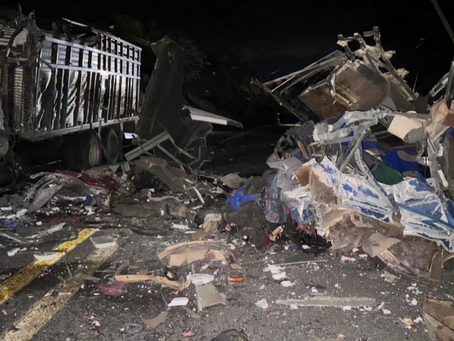ACCIDENTE EN PUEBLA DEJA 15 MIGRANTES MUERTOS Y 36 HERIDOS