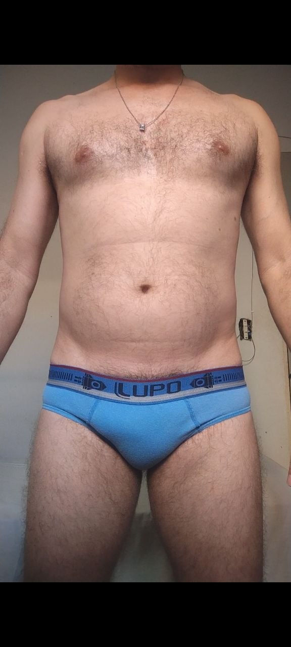 Cueca Slip Azul PP/P Lupo