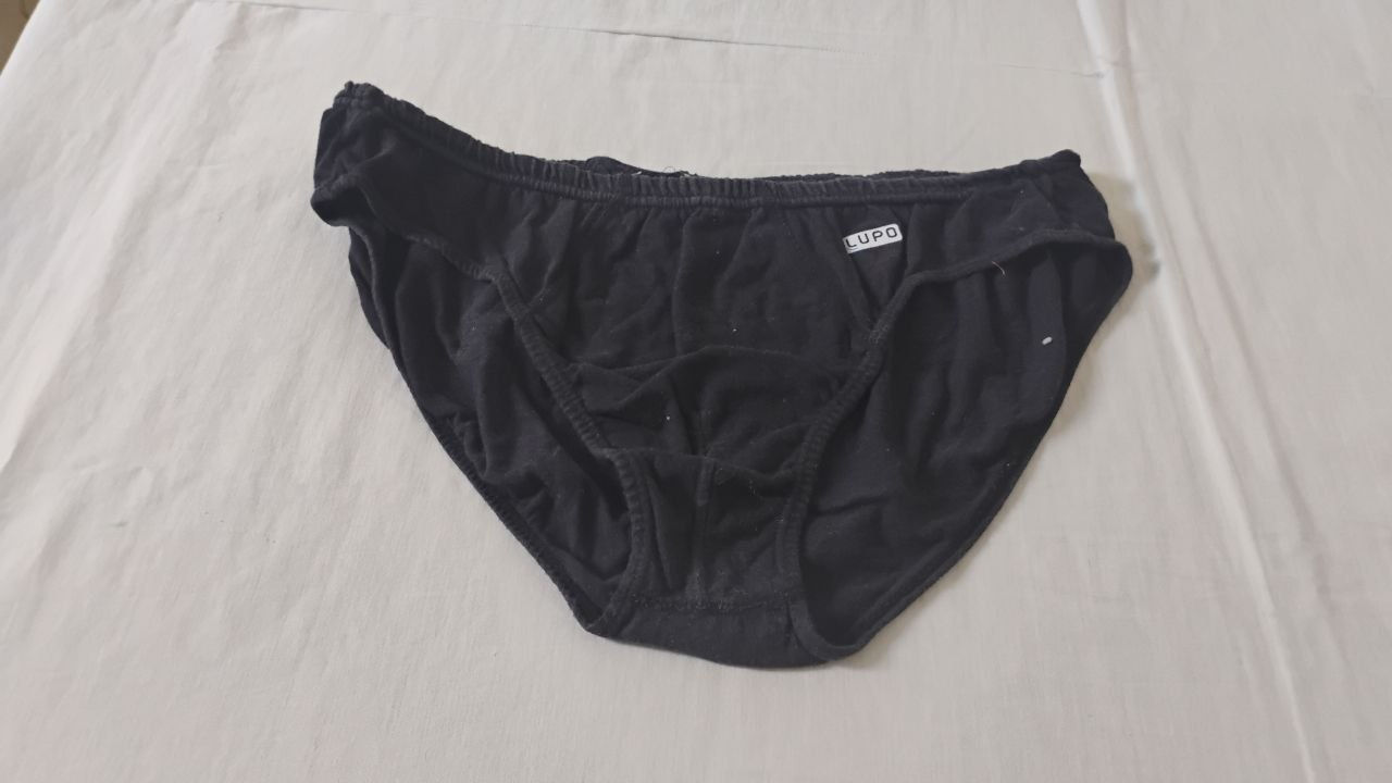 Cueca Slip Preta M/G Lupo