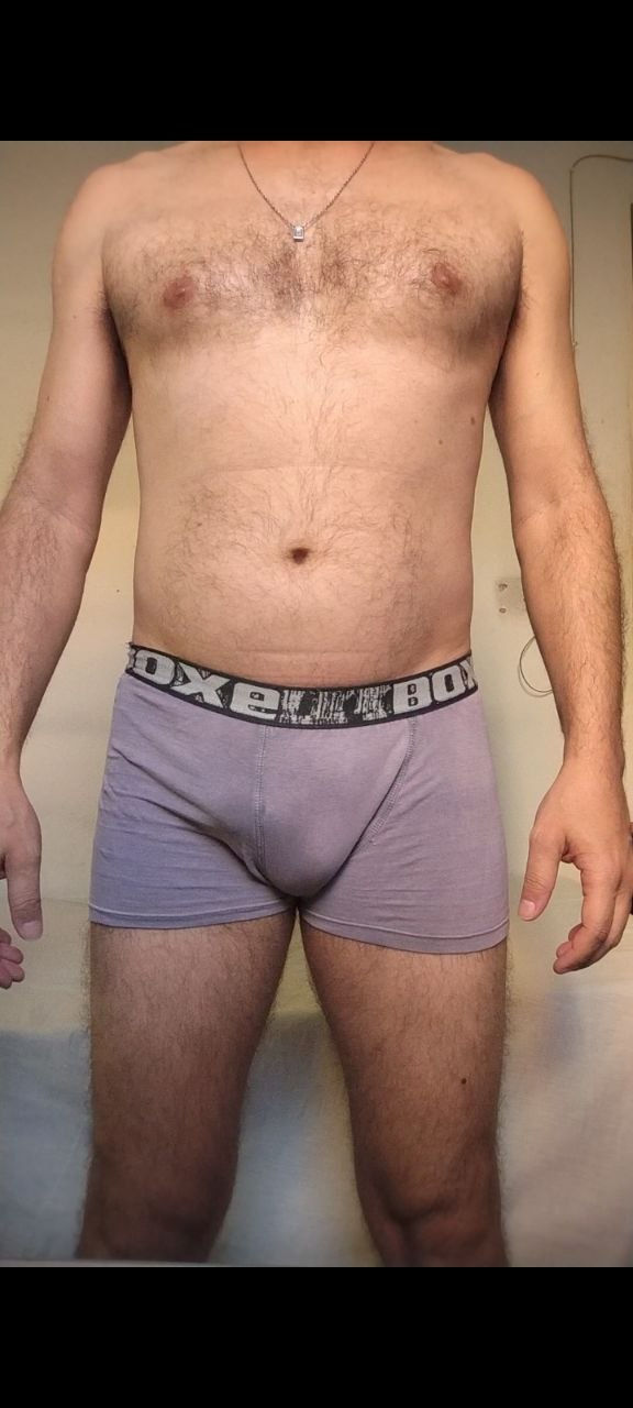 Cueca Sungão Cinza M Boxer