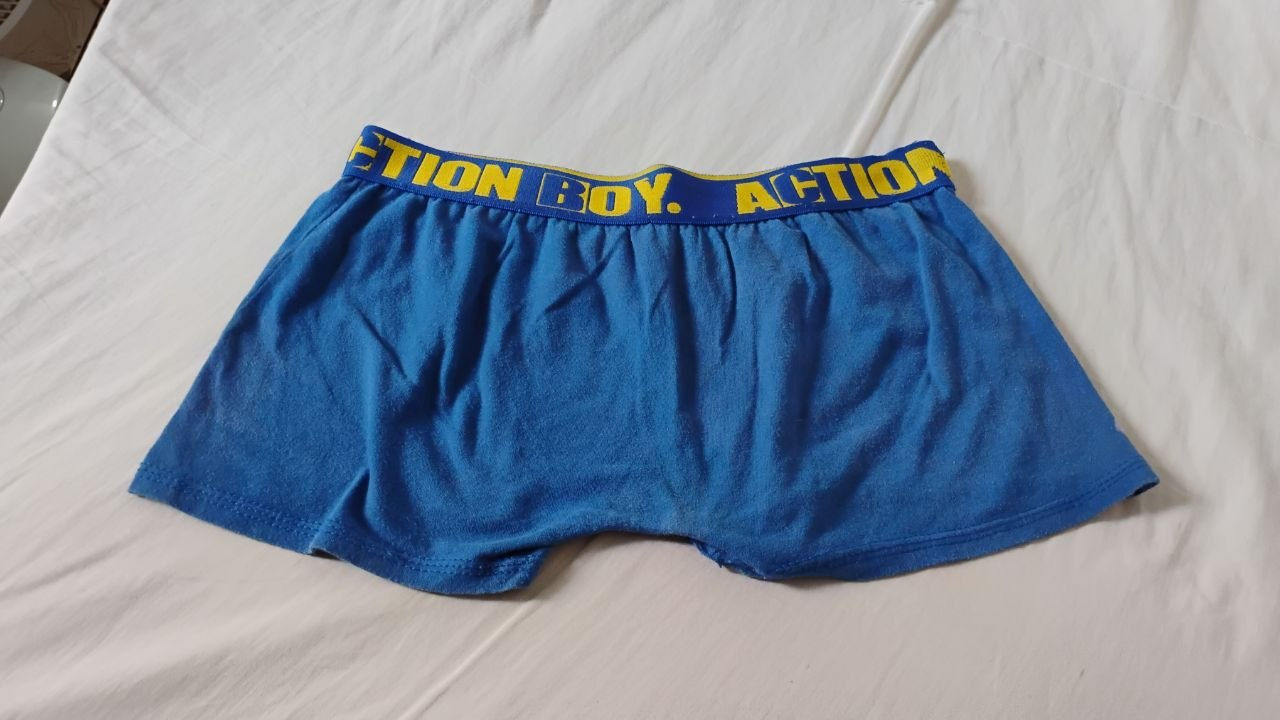 Cueca Sungão Azul M Action Boy