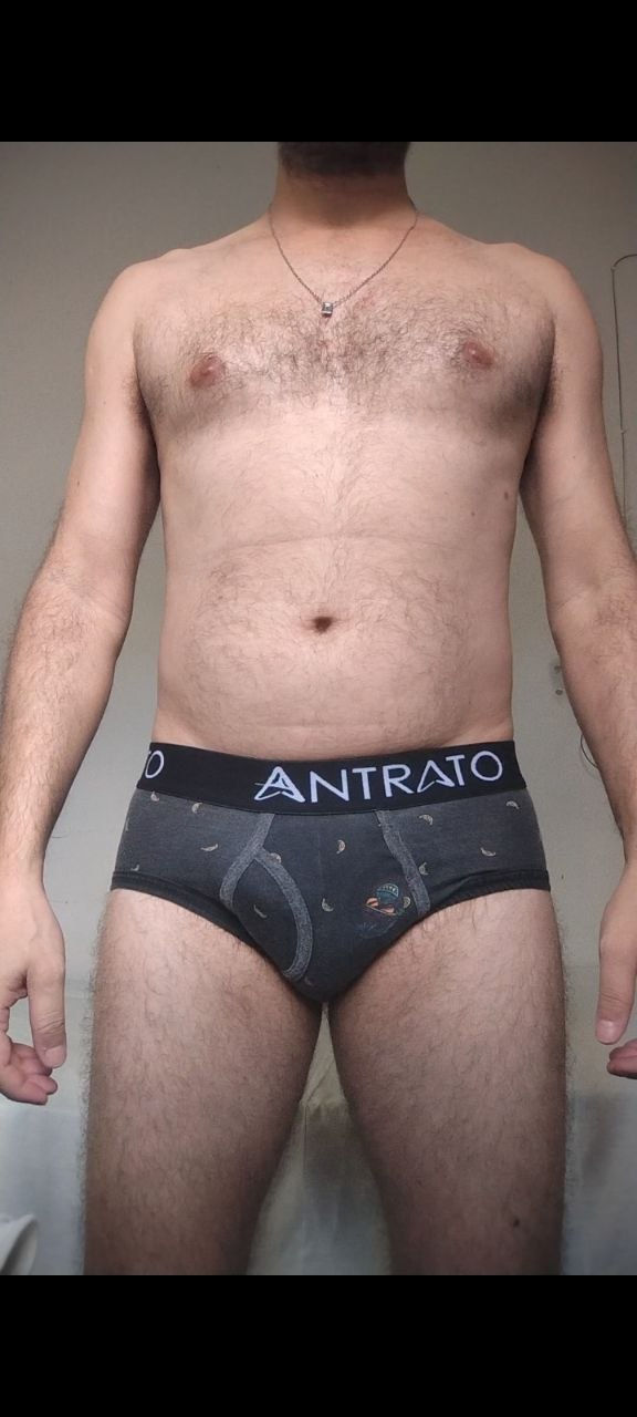 Cueca Tradicional Cinza P Antrato