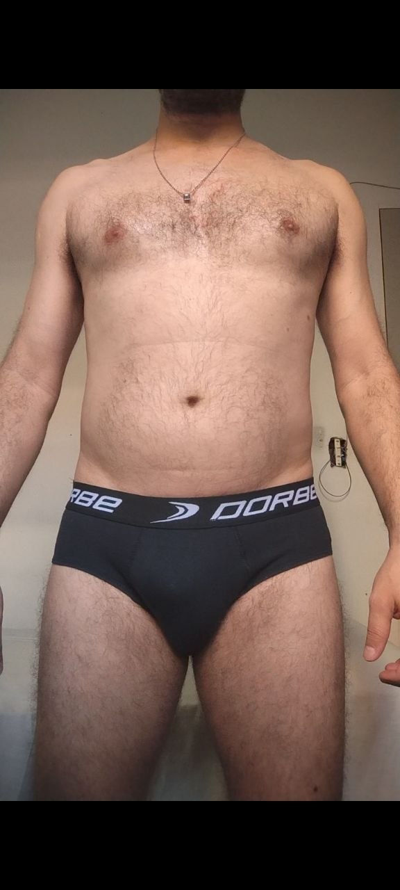 Cueca Slip Preta M/G Dorbe