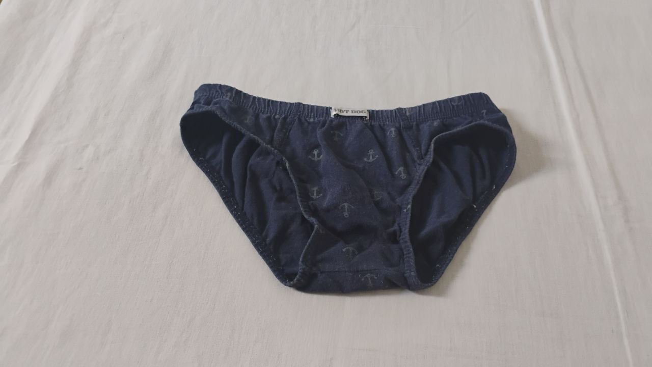 Cueca Slip Azul PP/P Hot Dog