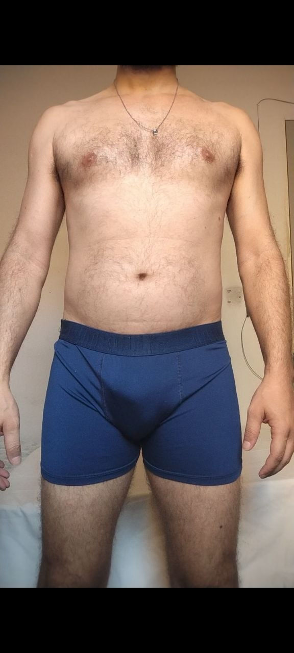 Cueca Boxer Azul M/G Risk