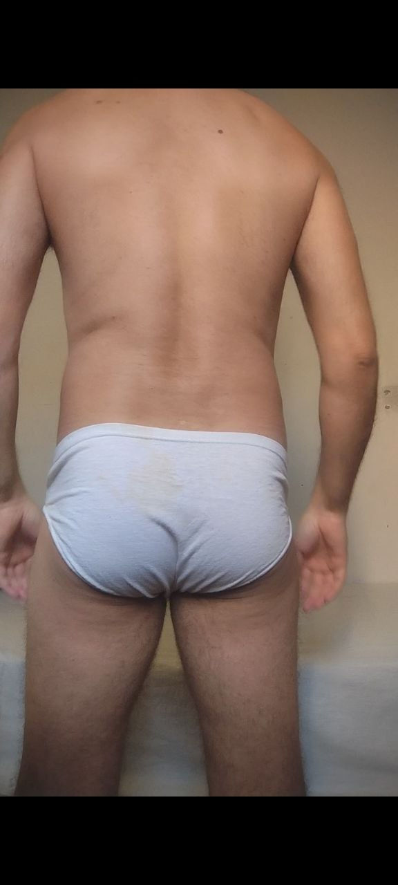Cueca Slip Branca M/G ID