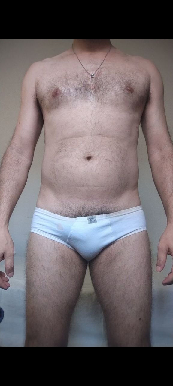 Cueca Slip Branca P Pula Bula