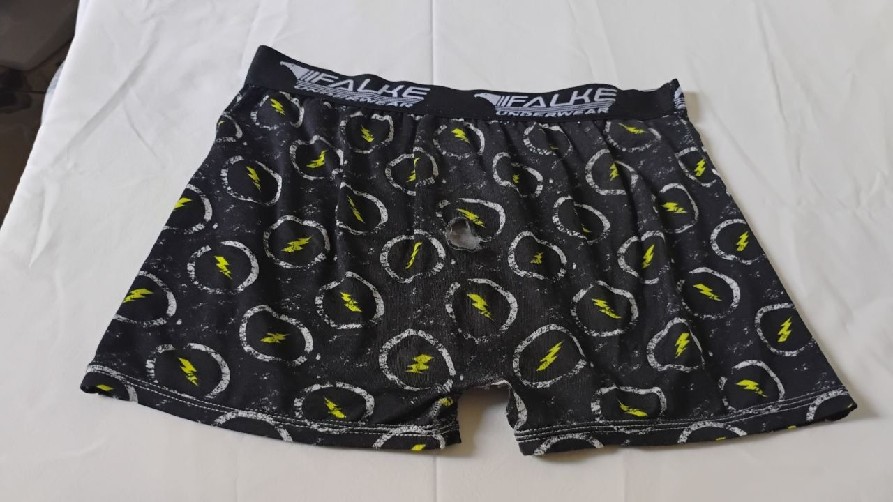 Cueca Boxer Preta M Falke