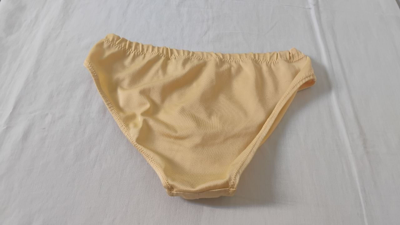 Cueca Slip Amarela M/G