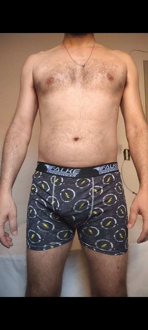 Cueca Boxer Preta M Falke