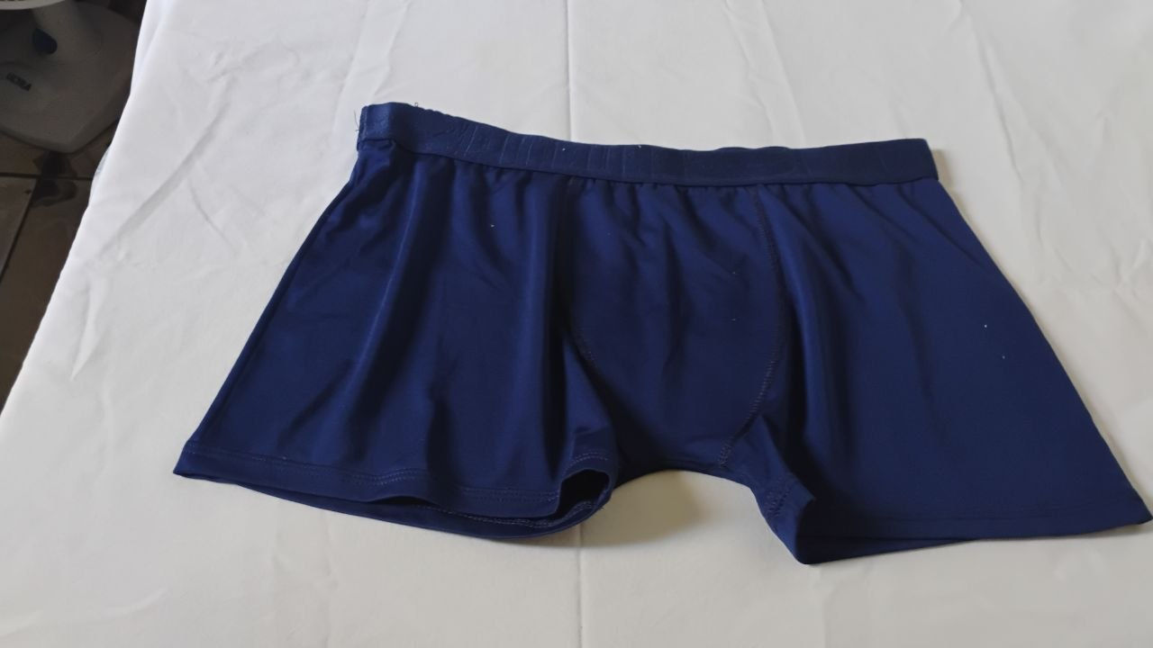 Cueca Boxer Azul M/G Risk
