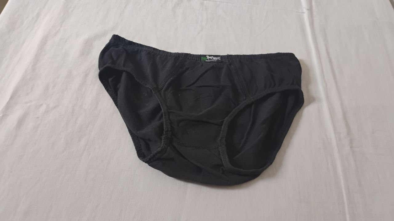 Cueca Slip Preta P/M Mangalarga