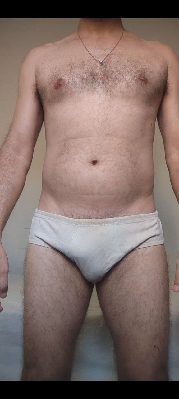 Cueca Slip Bege M/G