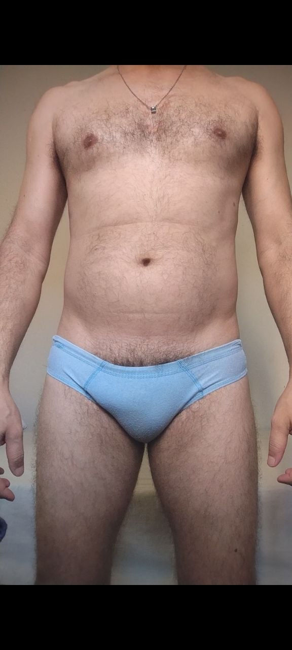 Cueca Slip Azul PP/P