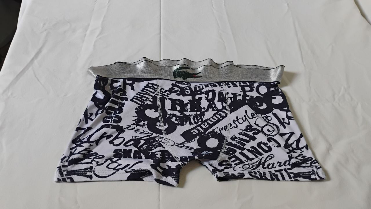 Cueca Boxer Colorida P Crocodilo