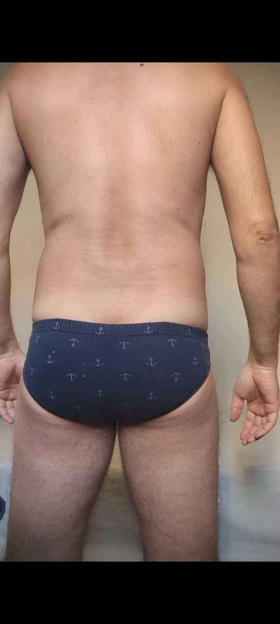 Cueca Slip Azul PP/P Hot Dog