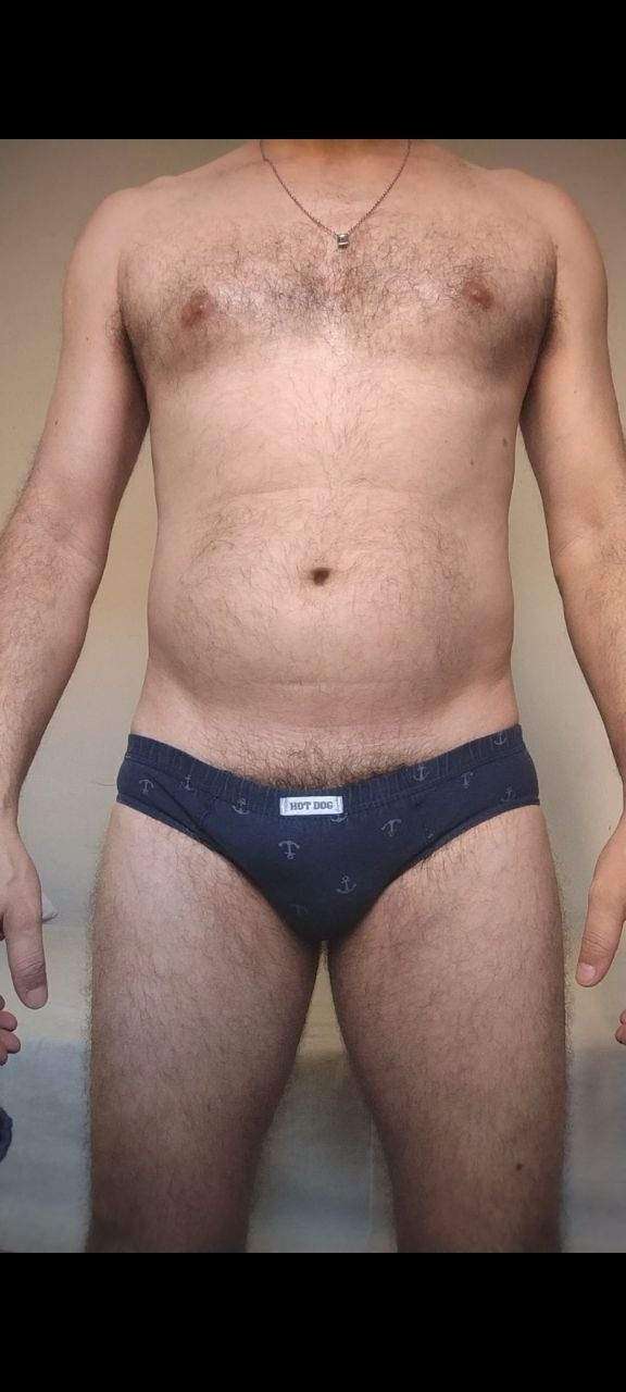 Cueca Slip Azul PP/P Hot Dog