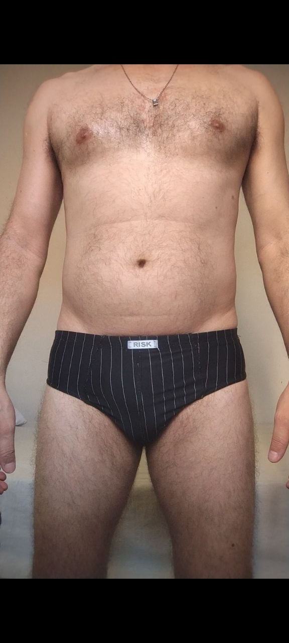 Cueca Slip Preta P Risk