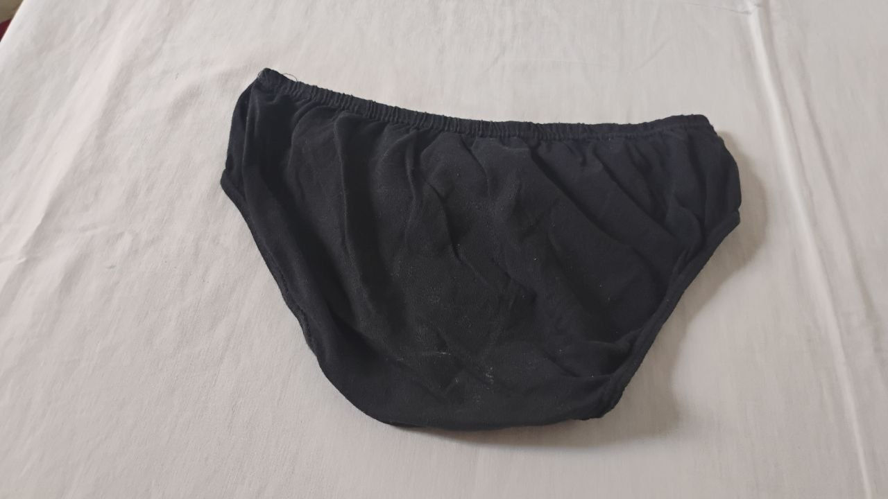 Cueca Slip Preta P/M Mangalarga