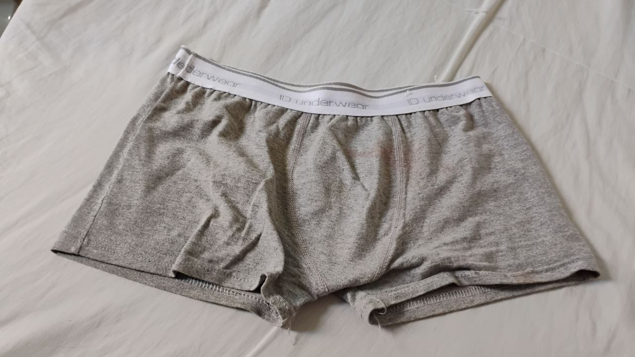 Cueca Sungão Cinza P/M ID