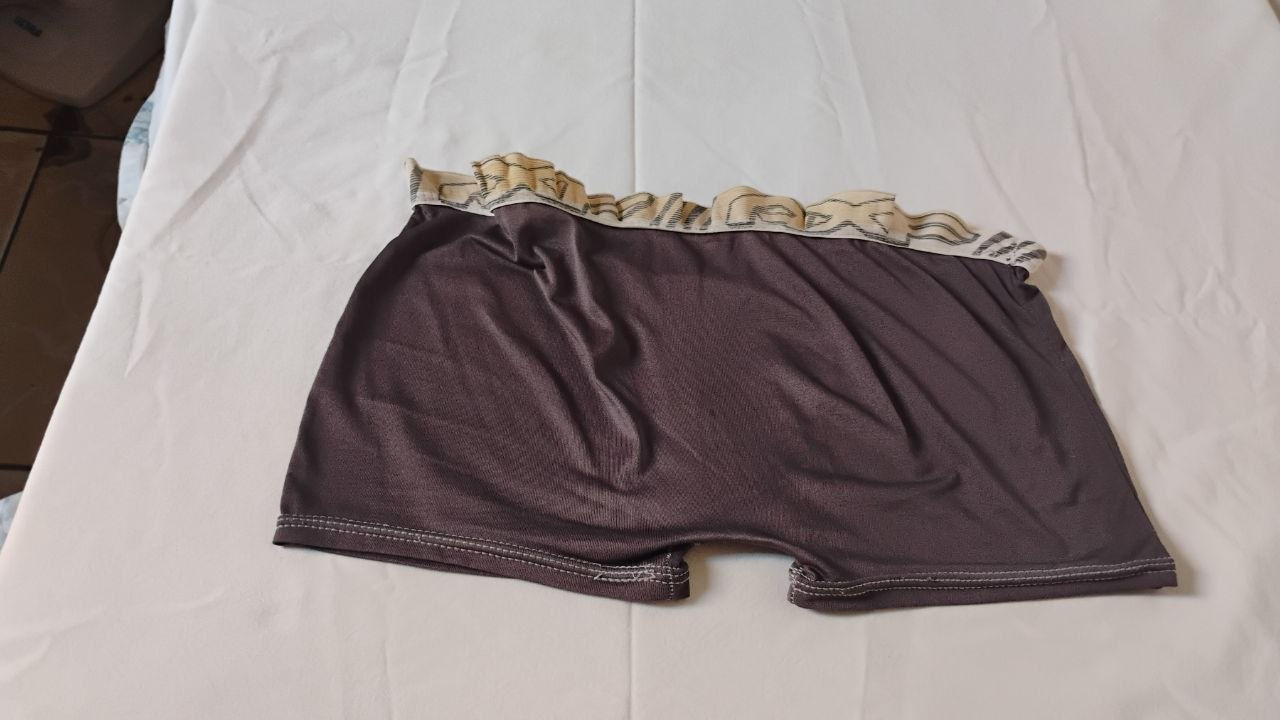 Cueca Boxer Cinza M AXF