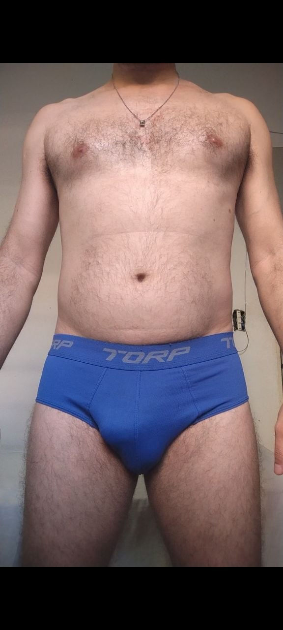 Cueca Slip Azul M/G Torp