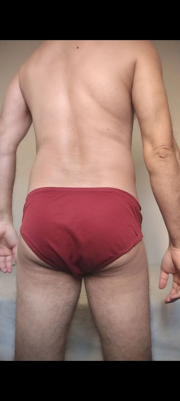 Cueca Slip Vermelha G