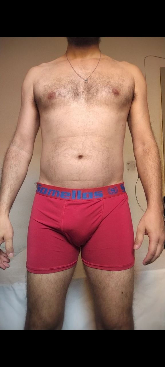 Cueca Boxer Vermelha M/G Somellos