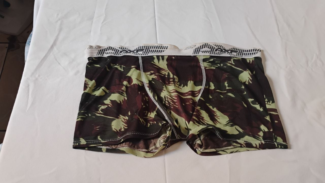 Cueca Boxer Verde P AXF