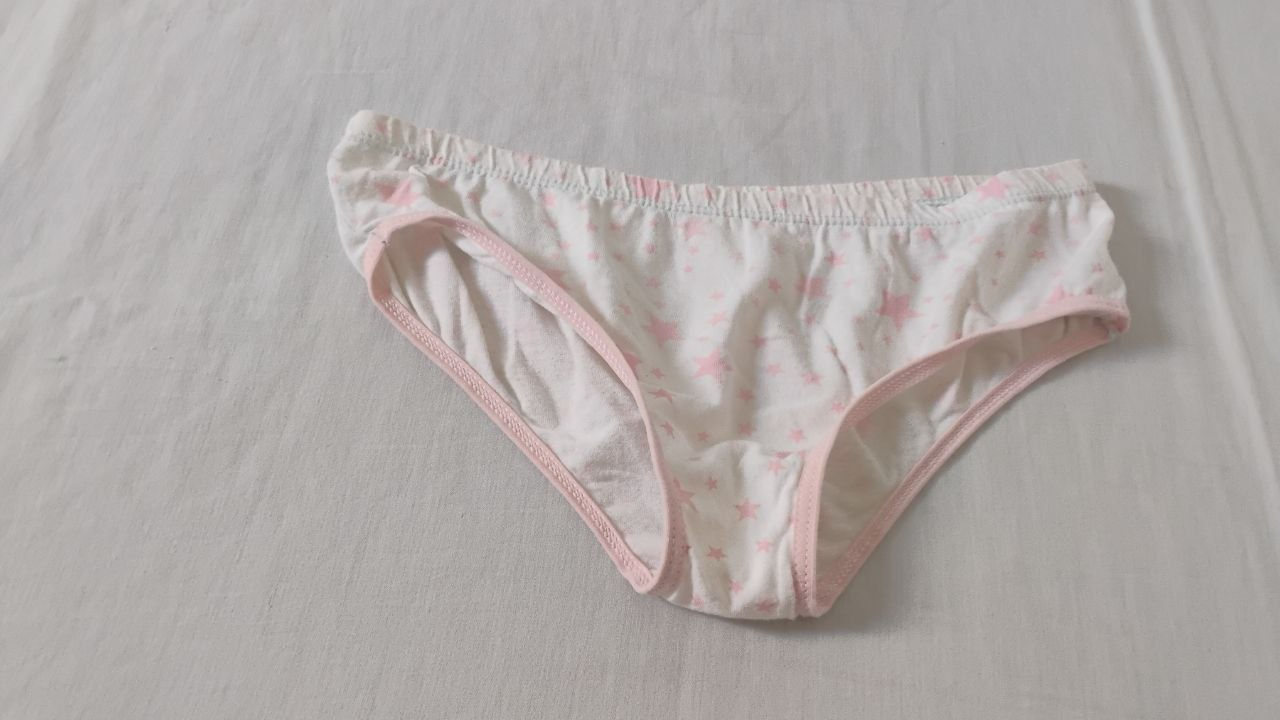 Cueca Slip Branca Estampada PP/P
