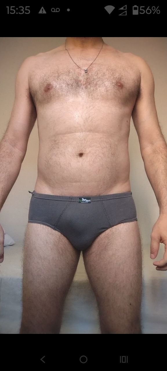 Cueca Slip Cinza P Mangalarga
