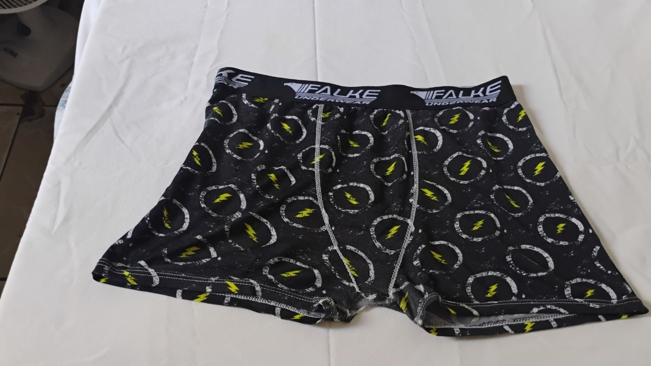 Cueca Boxer Preta M Falke
