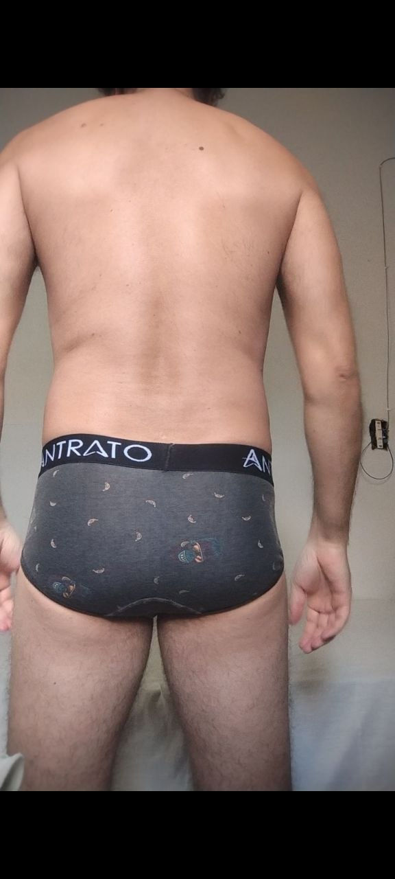 Cueca Tradicional Cinza P Antrato