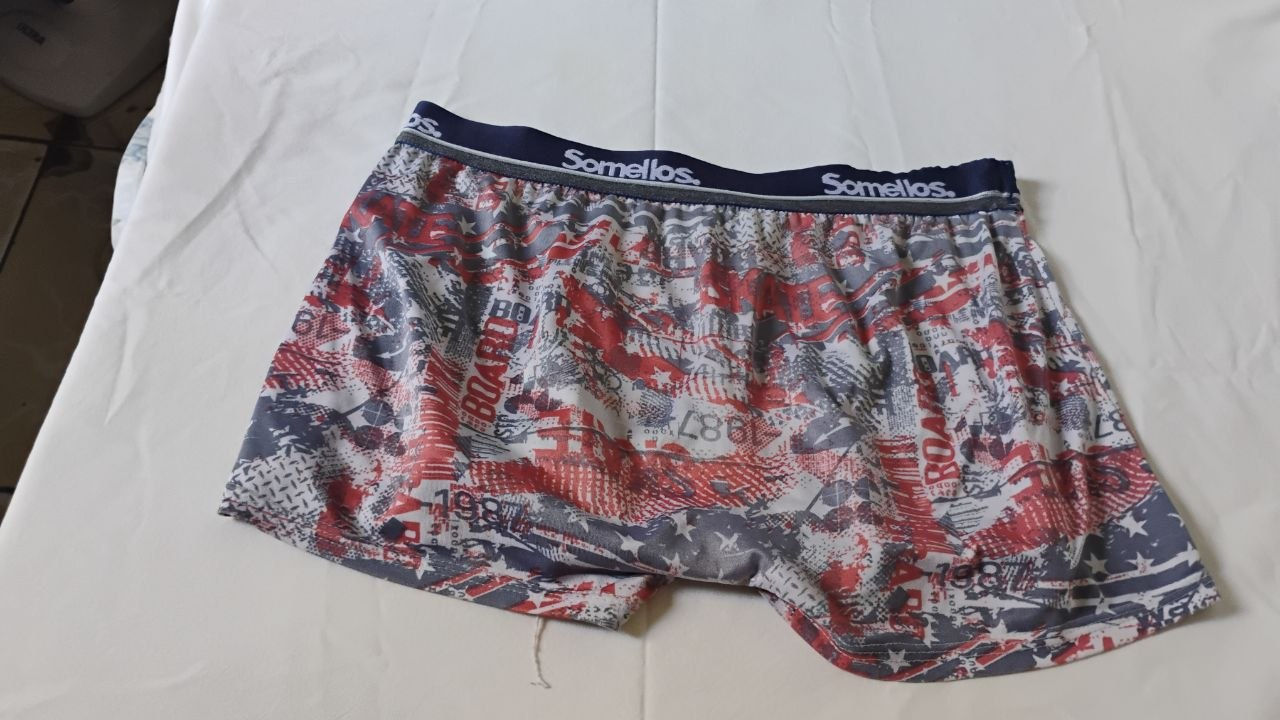 Cueca Boxer Colorida M/G Somellos