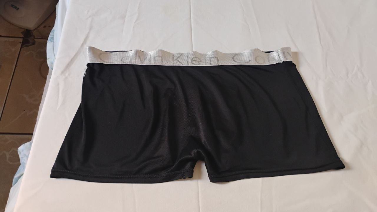 Cueca Boxer Preta GG CK