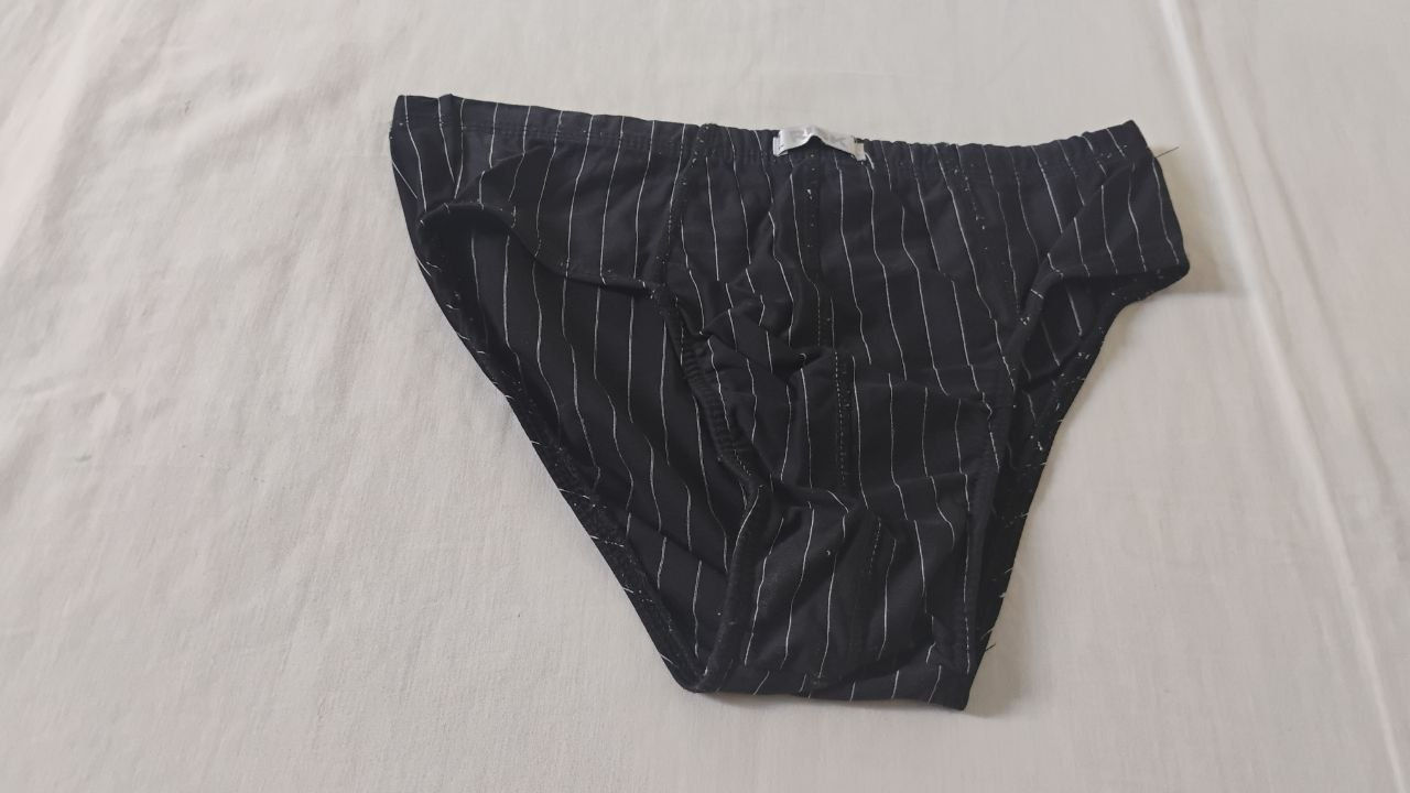 Cueca Slip Preta P Risk