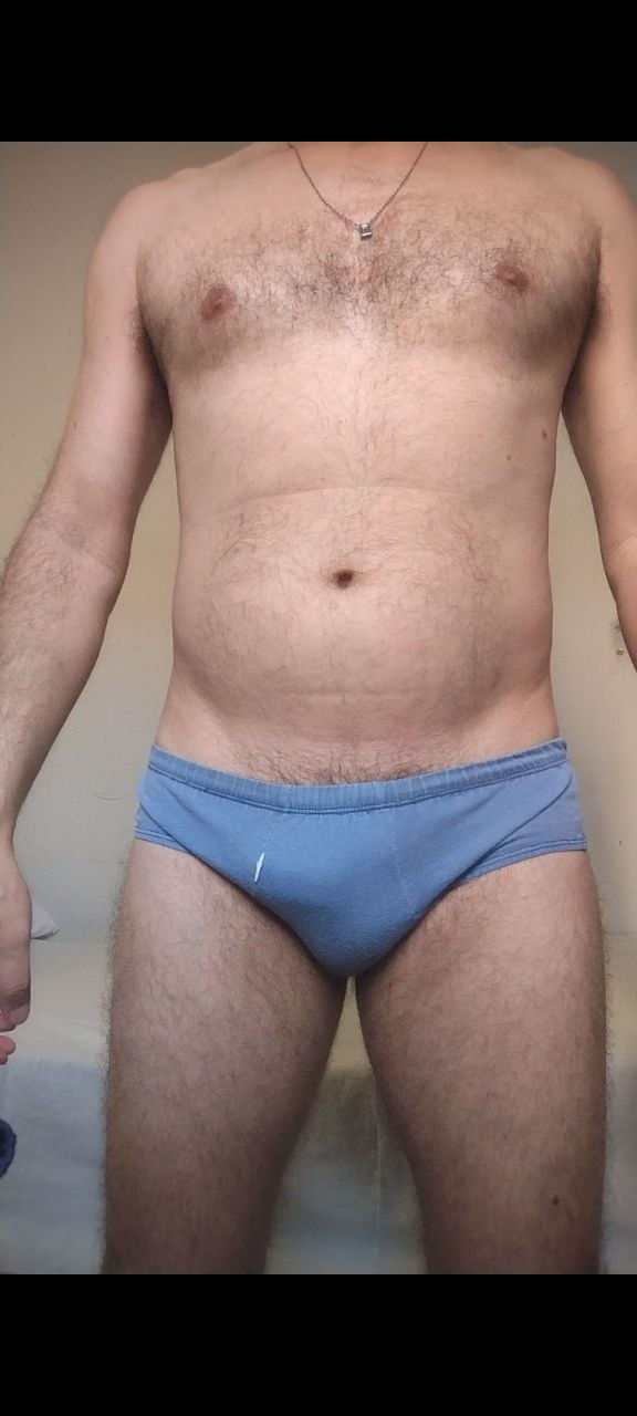 Cueca Slip Azul P