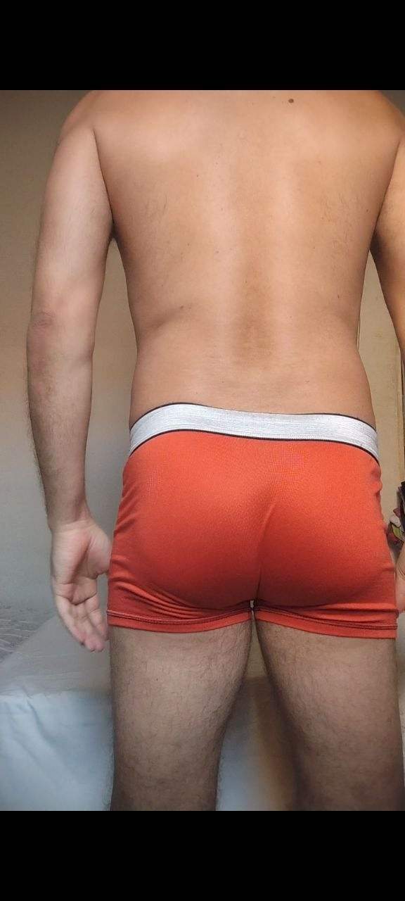 Cueca Boxer Vermelha M CK
