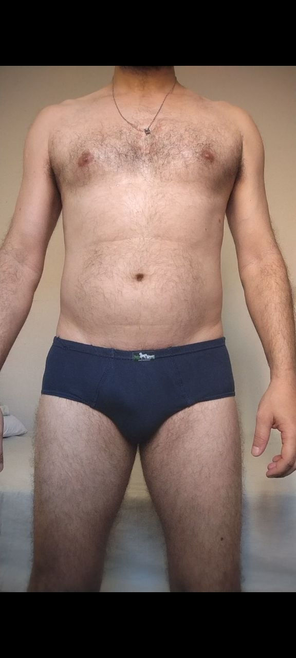 Cueca Slip Azul P/M Mangalarga