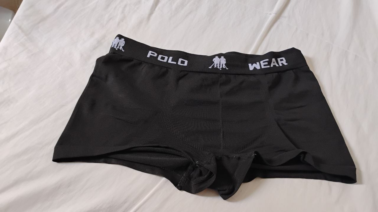 Cueca Sungão Preta G/GG Polo