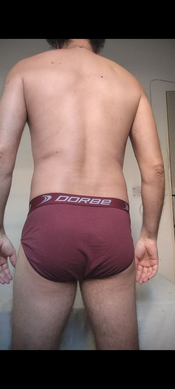 Cueca Slip Marrom M/G Dorbe