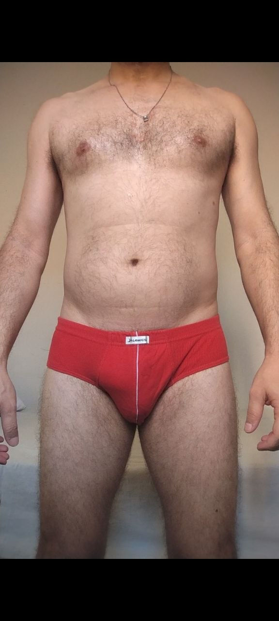 Cueca Slip Vermelha M/G Nawes