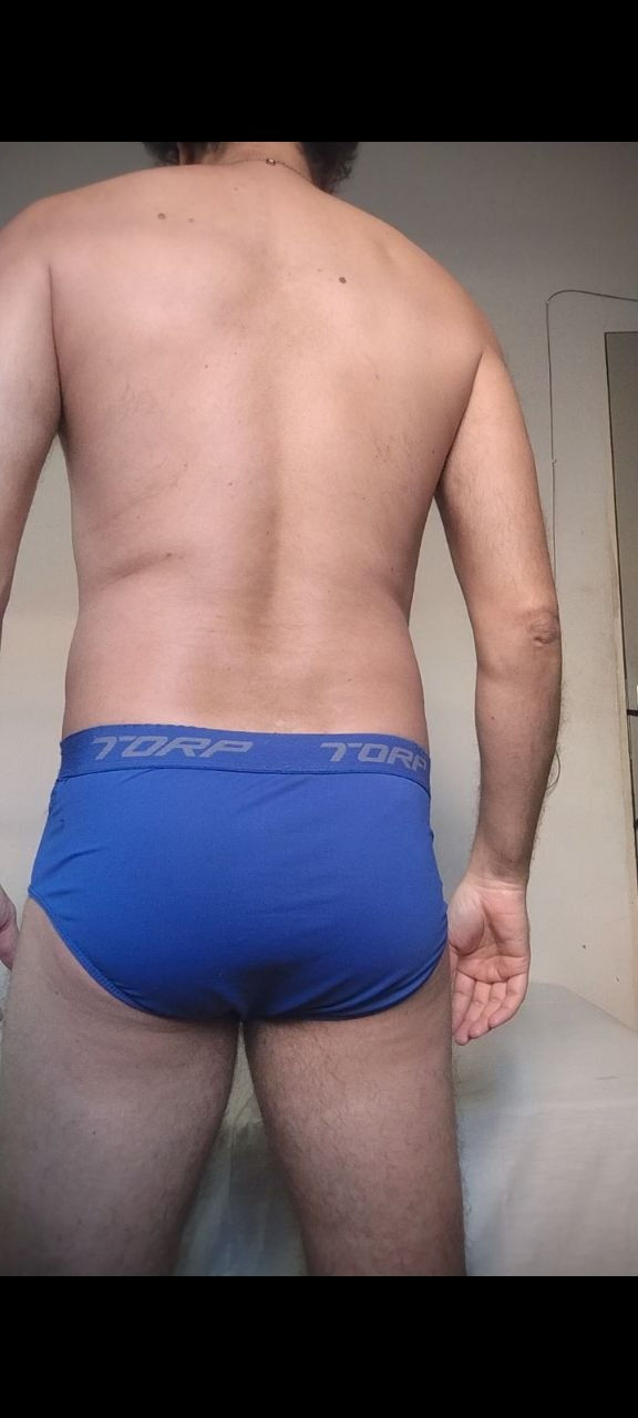 Cueca Slip Azul M/G Torp