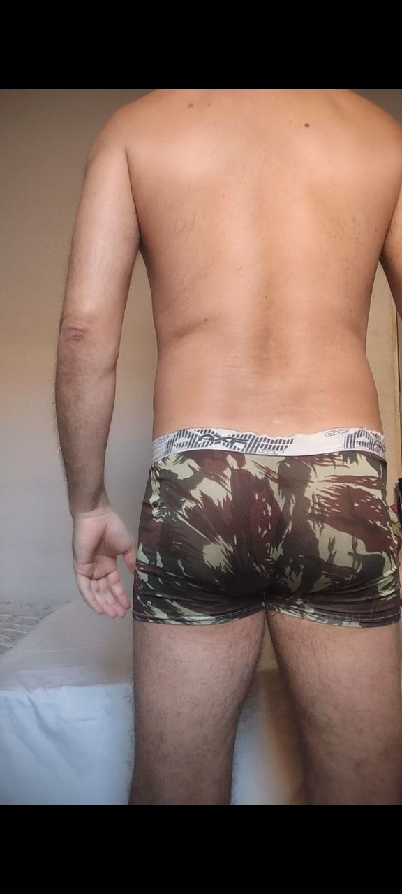 Cueca Boxer Verde P AXF